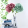 Artificial flower wedding large hydrangea, silk fabric large flower ball, silk flower wedding flower factory sales details Picture